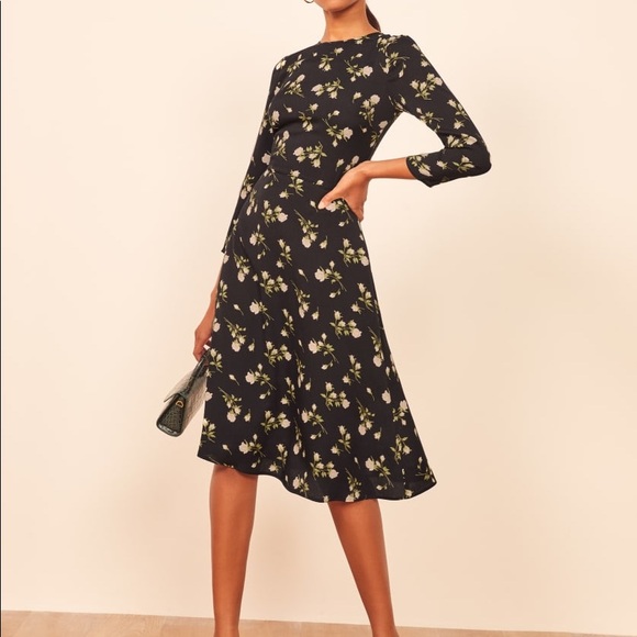 Reformation Dresses & Skirts - NEW Reformation Rosalee Floral Moon Dress